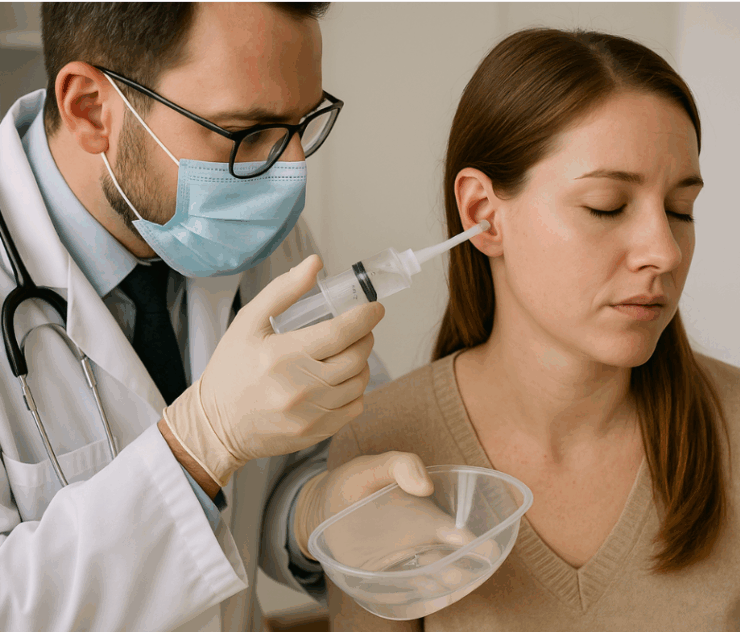 Irrigation Ear Wax Removal vs Manual