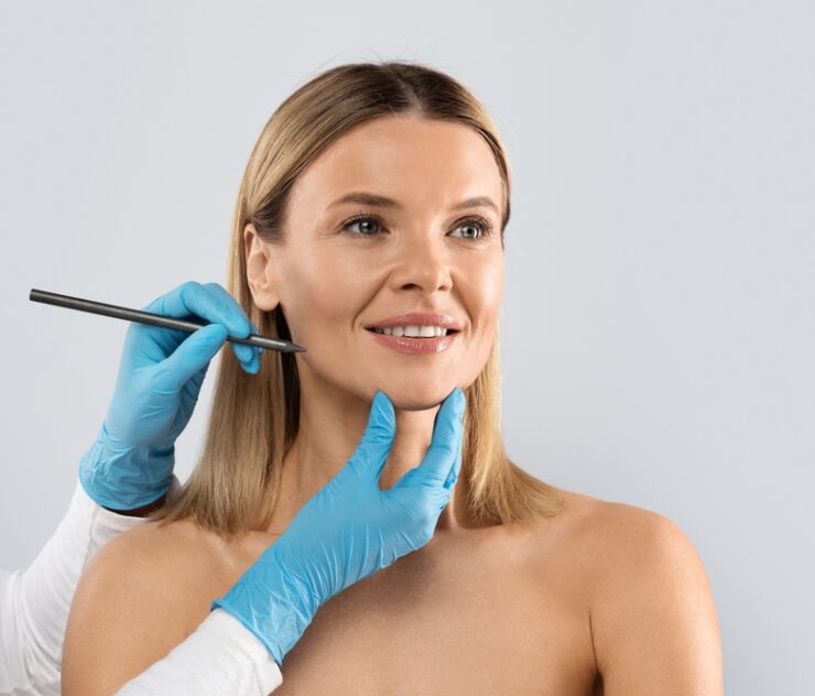 Lower Facelift Surgery Consultation in Sterling, Virginia