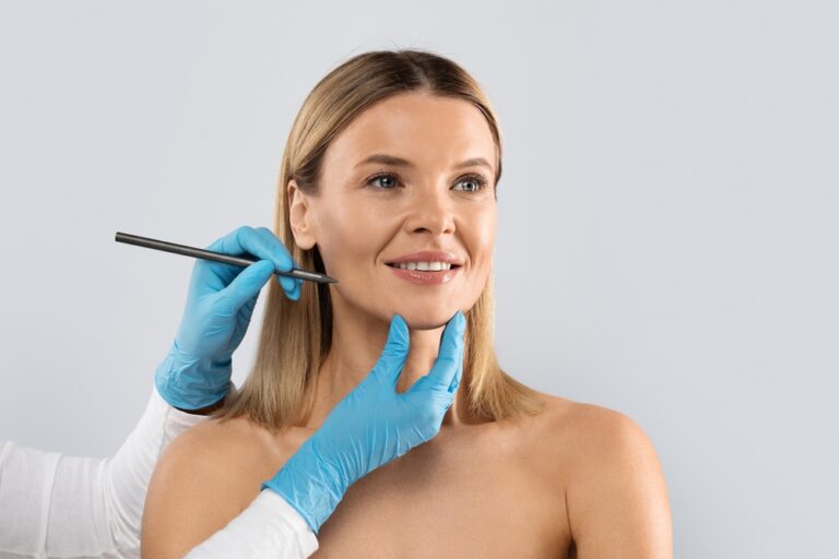 Lower Facelift Surgery Consultation in Sterling, Virginia